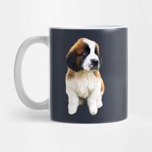 St Bernard Cute Puppy Dog Mug